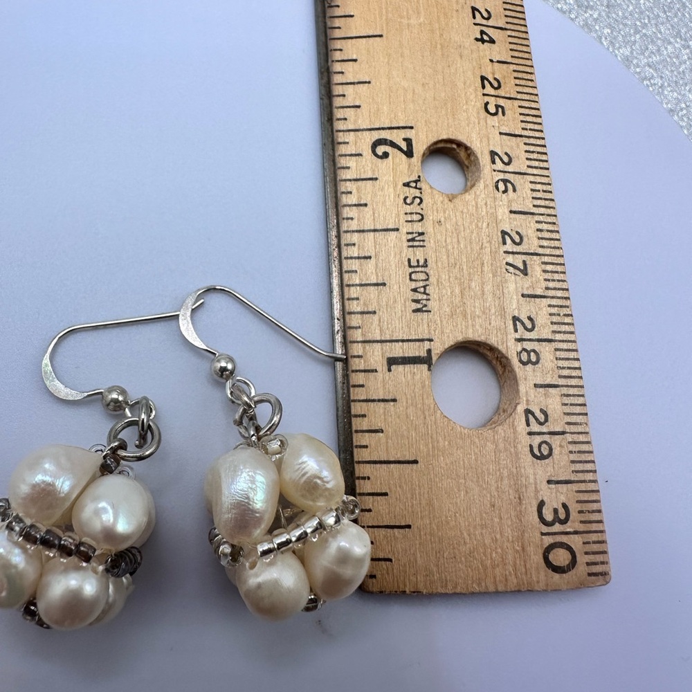 Fresh water Pearl earrings - Picture 6 of 6